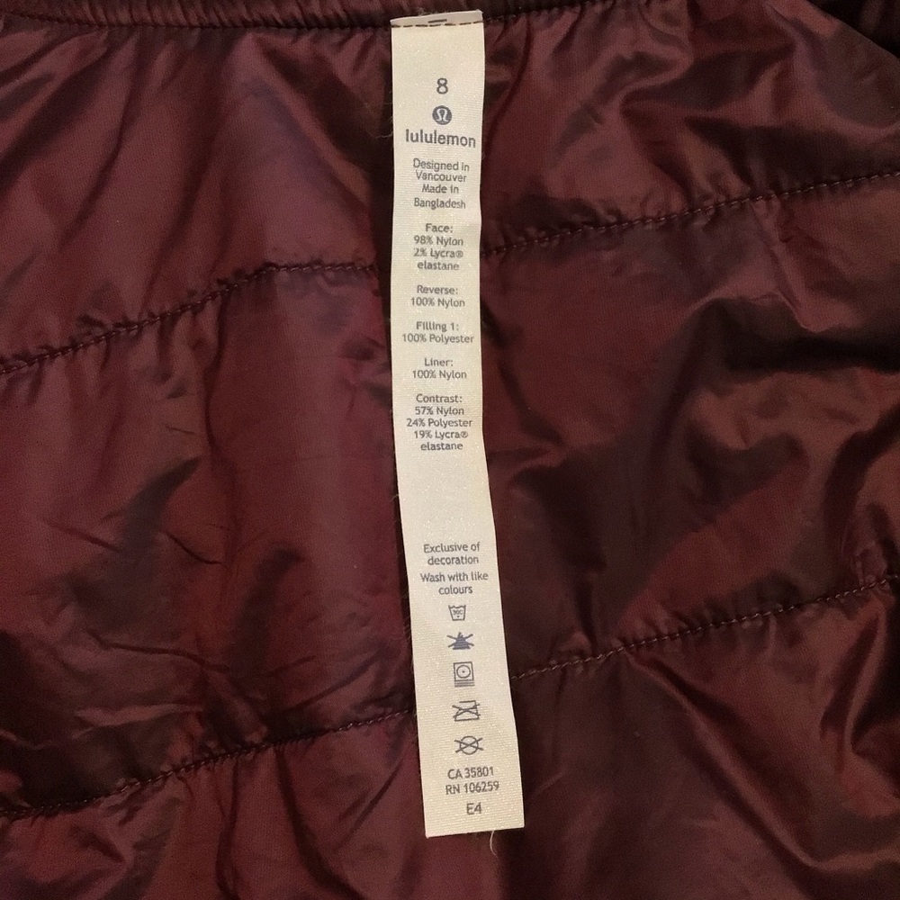 Lululemon Non-Stop Reversible Bomber Jacket 8 - Picture 15 of 16